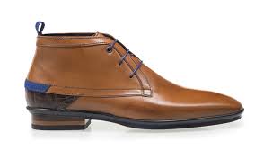 Lace boot calf leather cognac € 249,95 2 colours. Floris Van Bommel Men Boots Cognac 10334 Van Den Assem