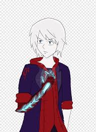 Kabar gembira bagi para pecinta anime. Devil May Cry 4 Art Manga Anime Devil May Cry Human Boy Fictional Character Png Pngwing