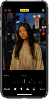 Tap the f/number icon at the top left. Edit Portrait Mode Photos On Iphone Apple Support