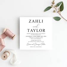 Serendipity Square Invitation