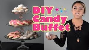 Set your gold candy table with a variety of gold containers and accessories to add some metallic color to your gold decor. Diy Candy Buffet Table For Your Party Youtube