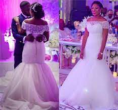 Plus size short wedding dress vow renewal pinterest wedding. New African Sexy Plus Size Mermaid Wedding Dresses With Short Sleeves Vintage Off Shoulder Beades Long Bridal Gowns Big Offer 2954 Mariarylander