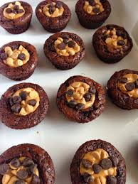 Peanut Butter Brownie Bites The Cookin Chicks Peanut Butter Brownie Bites Pampered Chef Brownie Pan Recipes Pampered Chef Brownie Pan
