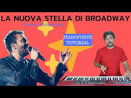 Tu chiamami e ti vestirò, come una stella di broadway. La Nuova Stella Di Broadway Cesare Cremonini Pianoforte Tutorial Youtube