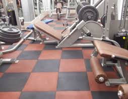Rubber gym/weight room flooring tiles (14.32 sq. Gym Flooring Uae Gym Flooring Rubber Tiles M V Rubbers
