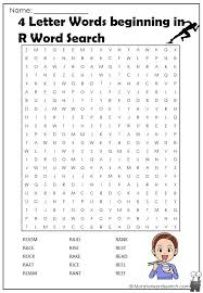 Microsoft word is the most commonly used word processor for personal and professional use. 4 Letter Words Beginning In R Word Search Monster Word Search Word Games For Kids Letter N Words Alphabet Words