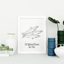 Affiche Saint Gilles Croix De Vie A4 A3 Etsy Affiche Saint