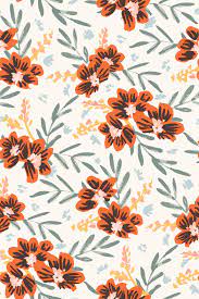 Subtle vector ornamental seamless pattern. Subtle Orange Floral Garden Designer Wallpaper Com Tapeten Foto Tapeten Von Renommierten Designern Gestalte Deine Eigene Fototapete In Unserem Tapetenshop Hochwertige Design Wallpaper Trend Und Luxustapeten Fur Heim Gewerbe