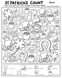 Free St Patricks Day I Spy Count And Color Activity Page St Patricks Day Crafts For Kids St Patrick Day Activities St Patrick S Day Crafts
