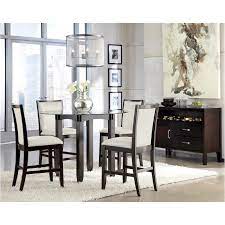 D70750 ortanique round dining room table with polished edge moulded ornamentation birch veneers and asian hardwoods in opulent antique appliancesconnection $ 485.00. D550 13b Ashley Furniture Trishelle Counter Height Table
