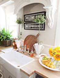 Deeper counters would offer plenty of. Options For A Kitchen Design With No Window Over The Sink Victoria Elizabeth Barnes Kitchen Sink Decor Above Kitchen Sink Sink Decor