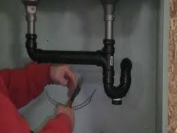 How to plumb a bathroom with multiple install sink drain plumbing hometips pin on for the home types of traps and they parts depot pipeline design kitchen diagram under. The Old Plumber Shows How To Install Drain Pipes On A Kitchen Sink Youtube