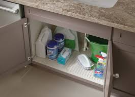 Rsi home products sales w x 34.5 h x 24 d 60 medium oak finish assembled sink base cabinet, 60 60. Protect Your Cabinets From Minor Spills And Leaks Under The Sink With The Coreguard Sink Base Made Of An Kitchen Cabinet Accessories Sink Cabinet Accessories