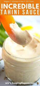 Incredible Tahini Sauce Recipe Salad Dressing Recipes Homemade Food Processor Recipes Homemade Recipes