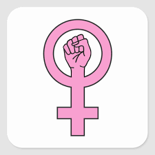 Feminism is a range of social movements, political movements, and ideologies that aim to define and establish the political, economic, personal, and social equality of the sexes. Female Sign Square Sticker Zazzle Com In 2021 Metal Art Prints Feminism Art Sticker Sign