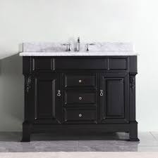 Walnut is an exceptionally beautiful and stable hardwood whose traits are strongly defined throughout the history of woodworking. Virtu Usa Huntshire 48 Gs 4048 Wmro Dw Nm Single Sink Bathroom Vanity In Dark Walnut