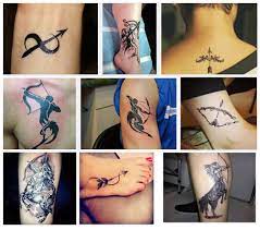 12 Best Sagittarius Tattoo Designs To Try Out Styles At Life Sagittarius Tattoo Sagittarius Tattoo Designs Cherub Tattoo Designs