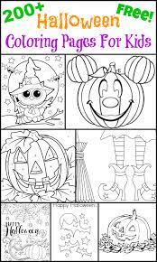 A few boxes of crayons and a variety of coloring and activity pages can help keep kids from getting restless while thanksgiving dinner is cooking. 200 Free Halloween Coloring Pages For Kids The Suburban Mom