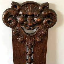 antique green man chair north wind chair vintage wooden etsy gothic chair man chair antique wooden chairs