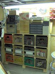 5 Milk Crate To Cabinet Makeovers Milk Crate Storage Crate Storage Milk Crate