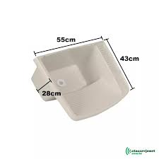 Tanque Plástico com Válvula 15 Litros Bege - Metasul