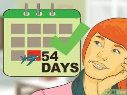 حجز تذكرة طيران Wikihow