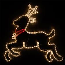 Led Reindeer Warm White Lights Christmas Lights Etc Outdoor Christmas Lights Outdoor Christmas Decorations Large Christmas Wreath