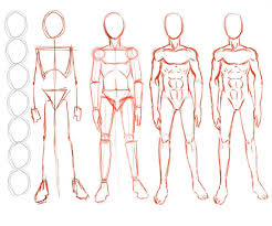 Construction Of Male Figure By Seandee21 Body Drawing Tutorial Drawing Anime Bodies Human Figure Drawing