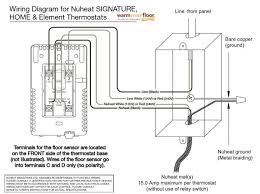 You should also check whether the floor probe/sensor hasn't failed, and is connected to the thermostat correctly. Nuheat Element Non Programmable Thermostat Element