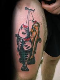 Police have released an artist's impression of a tattoo on a man's shoulder flower tattoo daisy tattoo design to git a rebel flag tattoo? 40 Catfish Tattoo Designs For Men Aquatic Ink Ideas