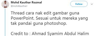Dan jika bicara masalah desain gambar dengan photoshop seakan jika anda tertarik ingin membuatnya, maka disini saya akan membahas tuntas bagaimana cara membuat gambar kartun dengan photoshop. Lupakan Photoshop Edit Gambar Guna Powerpoint Pun Dah Mantap Macam Pro Gaya Hidup Cari Infonet
