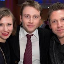 Max with Hanno and Alina Levshin (co-star of “Im Angesicht des  Verbrechens), not sure, but thinik this is from Berlinale. Just...