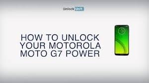 Accessing the camera from the lock screen. How To Unlock Motorola Moto G7 Power Using Unlock Codes Unlockunit