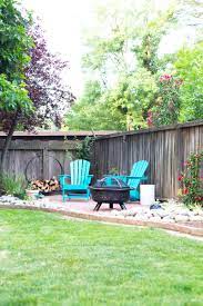 Inspired by polywood furniture, build your own affordable adirondack chair. Easy Diy Backyard Patio With Brick Pavers Lovely Indeed