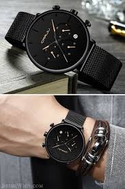 Tineso Mens Black Minimalist Watch Affordable Men Watches Mens Style New Design In 2020 Mens Watches Affordable Vintage Watches For Men Luxury Watches For Men