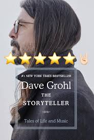 I'm such a huge fan of Foo Fighters and I'm currently reading Dave Grohl's  The Storyteller