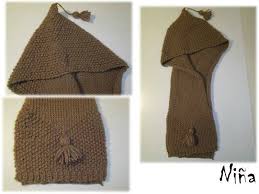 Tricot Echarpe Capuche Nina Echarpe Capuche Tricot Patron Tricot