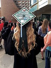If you're willing to grow your hair out or already have really long hair, here are the best long hairstyles for men to get right now. Graduation Cap For 2014 Futureteacher Education Teaching College Hair Curls Graduation Hairstyles With Cap Graduation Hairstyles Graduation Cap Designs