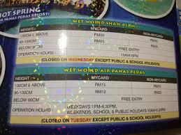 Specialize in water park, family park and water park shah alam. Wet World Waterpark Shah Alam Farhana Jafri