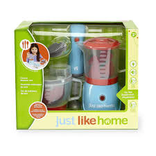 16 99 Just Like Home Deluxe Blender Set Toys R Us Toy Kitchen Appliances Toy Kitchens Toys