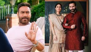 Saif Ali Khan Reacts To Ajay Devgn S Dialogue About Saif And Kareena Kapoor Khan S Age Gap