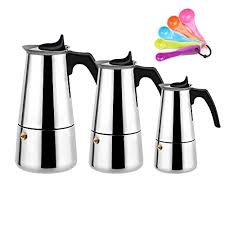 A good rule of thumb is you want about one perk every two or three seconds. Buy Narce Stainless Steel Percolator Coffee Maker Stovetop Espresso Maker Moka Pot Coffee 4cup 200ml Online In Italy B07mnxg9qf