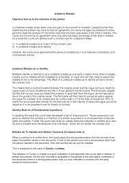Unilateral Mistake Lecture Notes 1 Contract Wcon40004 Studocu