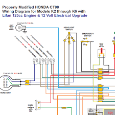 How to wire 12 volt led lights in your camper van conversion. Honda Ct90 With Lifan 12 Volt Engine Wiring Diagram Home Of The Pardue Brothers