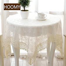 Hoomy Rustic Floral Small Table Cover Square Off White Em Https Www Amazon Com Dp B01dyfe7me Ref Cm Sw R Tablecloths For Sale Table Cloth Lace Tablecloth
