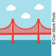 Golden Gate Bridge Icon Set San Francisco In Different Time And Weather Flat Cartoon Vector Style Canstock Cars trundle across it and ships sail under it, but the best way to experience this iconic bridge is on foot. golden gate bridge icon set san
