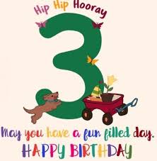 What can't you do, little guy? Happy 3rd Birthday Wishes Birthday Messages For 3 Year Old Happy Birthday