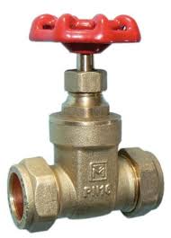 Brass General Purpose Threaded Gate Valve - 2" BSP - On ...