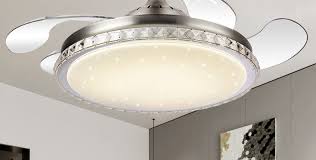 Minisun 42 metal brushed chrome modern propeller design ceiling fan with 4 x black blades & a handy remote control. 42inch Ceiling Fan With Light Kit Remote Control Modern Decorative Bladeless Tricolor Remote Control Home Led Design Round 36 Watt 3 Color White 6000k Warm White 3000k Day Light 4000k