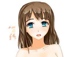 Blue Eyes Brown Hair Girl In Progress Brown Hair Blue Eyes Cartoon Brunette Girl Brown Hair Cartoon